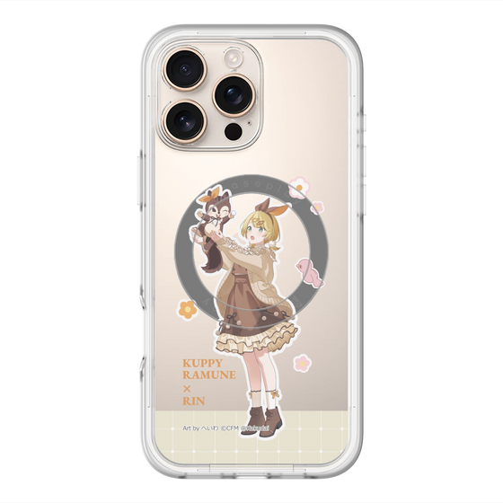 Slim Protection Premium Case with MagSafe［ Hatsune Miku × Kuppy Ramune – Kagamine Rin × Ram – Full-body Illustration 2 ］