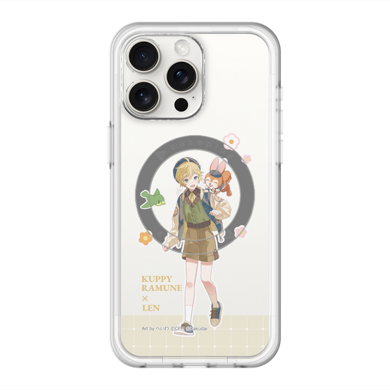 Slim Protection Premium Case with MagSafe［ Hatsune Miku × Kuppy Ramune – Kagamine Len × Kuppy – Full-body Illustration 2 ］