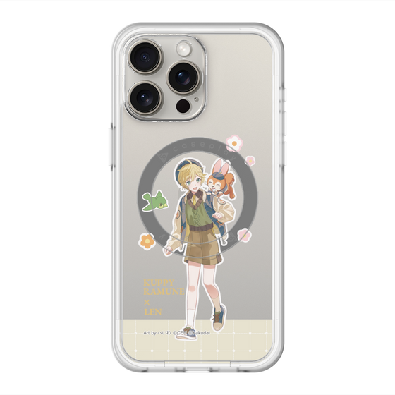 Slim Protection Premium Case with MagSafe［ Hatsune Miku × Kuppy Ramune – Kagamine Len × Kuppy – Full-body Illustration 2 ］