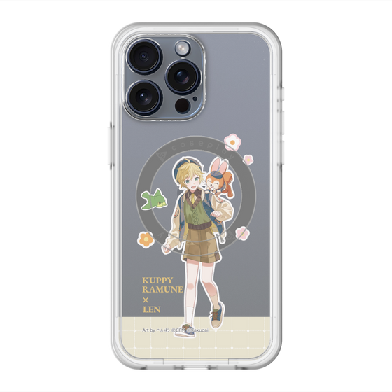 Slim Protection Premium Case with MagSafe［ Hatsune Miku × Kuppy Ramune – Kagamine Len × Kuppy – Full-body Illustration 2 ］
