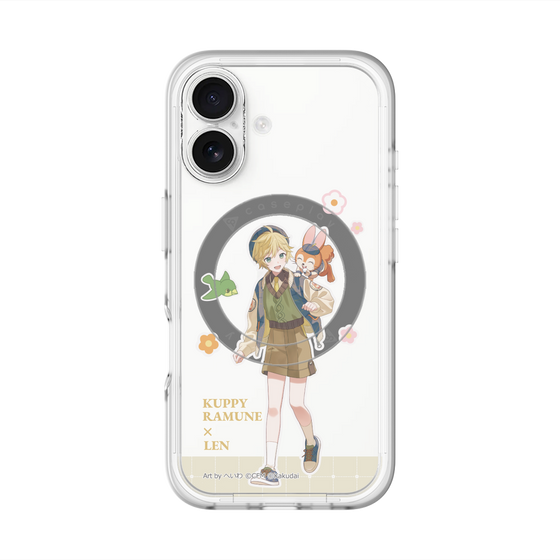 Slim Protection Premium Case with MagSafe［ Hatsune Miku × Kuppy Ramune – Kagamine Len × Kuppy – Full-body Illustration 2 ］