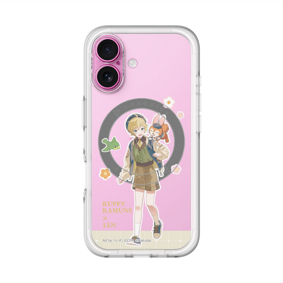 Slim Protection Premium Case with MagSafe［ Hatsune Miku × Kuppy Ramune – Kagamine Len × Kuppy – Full-body Illustration 2 ］