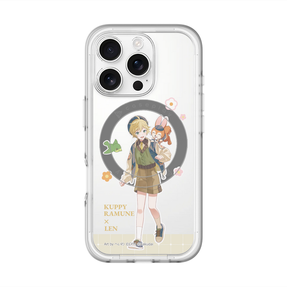 Slim Protection Premium Case with MagSafe［ Hatsune Miku × Kuppy Ramune – Kagamine Len × Kuppy – Full-body Illustration 2 ］
