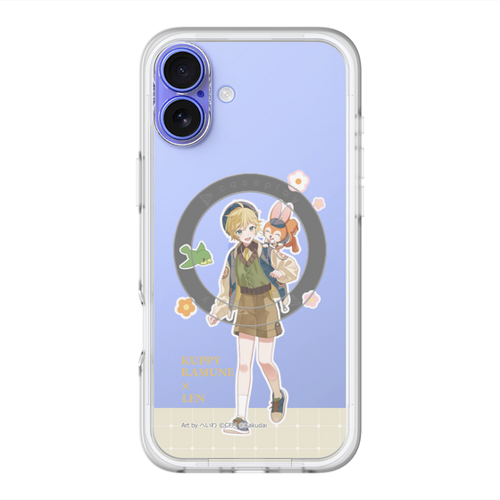Slim Protection Premium Case with MagSafe［ Hatsune Miku × Kuppy Ramune – Kagamine Len × Kuppy – Full-body Illustration 2 ］