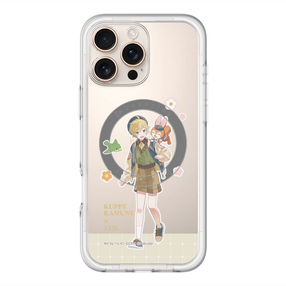 Slim Protection Premium Case with MagSafe［ Hatsune Miku × Kuppy Ramune – Kagamine Len × Kuppy – Full-body Illustration 2 ］