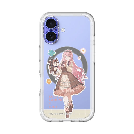 Slim Protection Premium Case with MagSafe［ Hatsune Miku × Kuppy Ramune – Megurine Luka × Ram – Full-body Illustration 2 ］