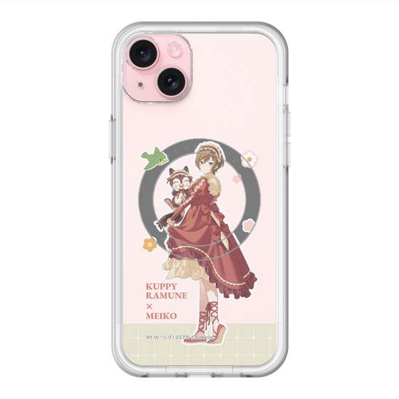Slim Protection Premium Case with MagSafe［ Hatsune Miku × Kuppy Ramune – MEIKO × Ram – Full-body Illustration 2 ］