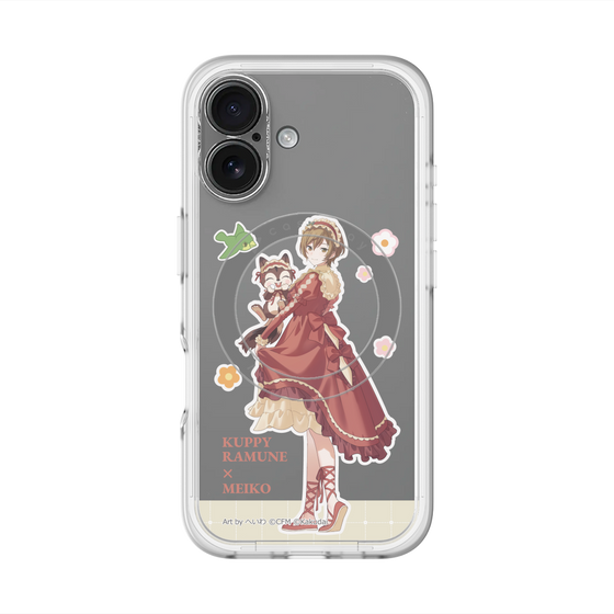 Slim Protection Premium Case with MagSafe［ Hatsune Miku × Kuppy Ramune – MEIKO × Ram – Full-body Illustration 2 ］