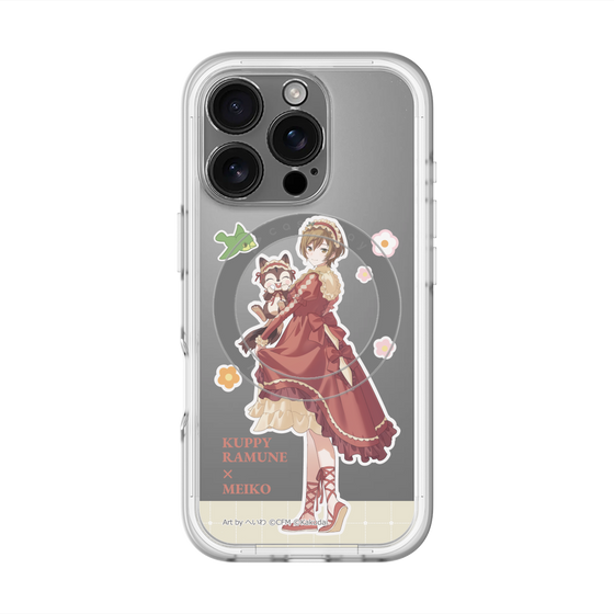 Slim Protection Premium Case with MagSafe［ Hatsune Miku × Kuppy Ramune – MEIKO × Ram – Full-body Illustration 2 ］