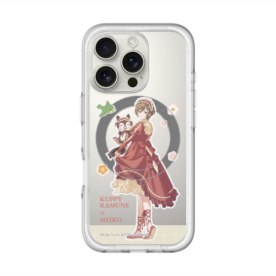 Slim Protection Premium Case with MagSafe［ Hatsune Miku × Kuppy Ramune – MEIKO × Ram – Full-body Illustration 2 ］