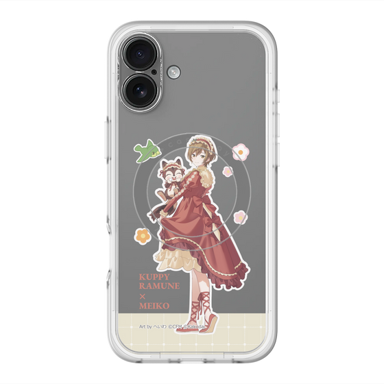Slim Protection Premium Case with MagSafe［ Hatsune Miku × Kuppy Ramune – MEIKO × Ram – Full-body Illustration 2 ］