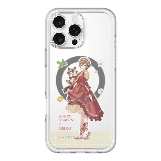 Slim Protection Premium Case with MagSafe［ Hatsune Miku × Kuppy Ramune – MEIKO × Ram – Full-body Illustration 2 ］