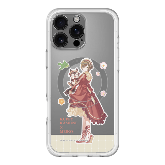 Slim Protection Premium Case with MagSafe［ Hatsune Miku × Kuppy Ramune – MEIKO × Ram – Full-body Illustration 2 ］