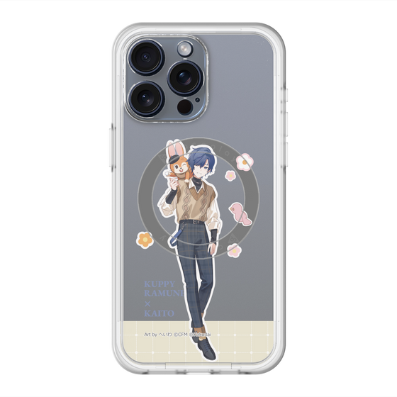 Slim Protection Premium Case with MagSafe［ Hatsune Miku × Kuppy Ramune – KAITO × Kuppy – Full-body Illustration 2 ］