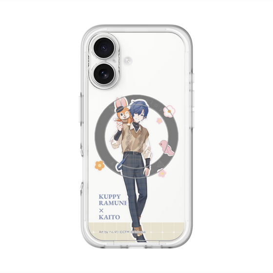 Slim Protection Premium Case with MagSafe［ Hatsune Miku × Kuppy Ramune – KAITO × Kuppy – Full-body Illustration 2 ］