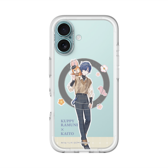 Slim Protection Premium Case with MagSafe［ Hatsune Miku × Kuppy Ramune – KAITO × Kuppy – Full-body Illustration 2 ］