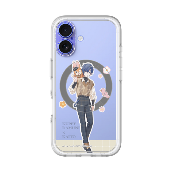 Slim Protection Premium Case with MagSafe［ Hatsune Miku × Kuppy Ramune – KAITO × Kuppy – Full-body Illustration 2 ］