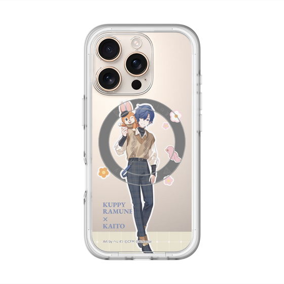 Slim Protection Premium Case with MagSafe［ Hatsune Miku × Kuppy Ramune – KAITO × Kuppy – Full-body Illustration 2 ］