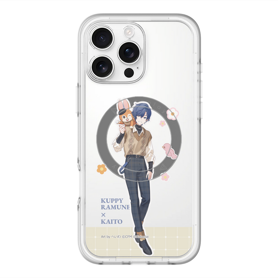 Slim Protection Premium Case with MagSafe［ Hatsune Miku × Kuppy Ramune – KAITO × Kuppy – Full-body Illustration 2 ］