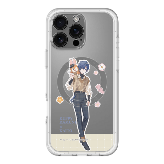 Slim Protection Premium Case with MagSafe［ Hatsune Miku × Kuppy Ramune – KAITO × Kuppy – Full-body Illustration 2 ］