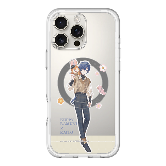 Slim Protection Premium Case with MagSafe［ Hatsune Miku × Kuppy Ramune – KAITO × Kuppy – Full-body Illustration 2 ］