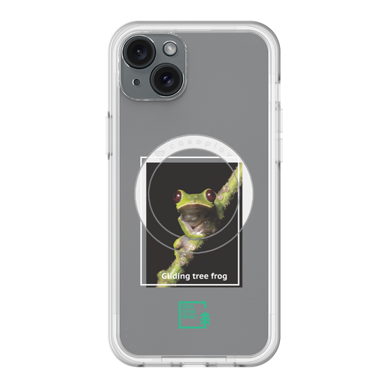 Slim Protection Premium Case with MagSafe［ Green Future Project - Gliding tree frog ］