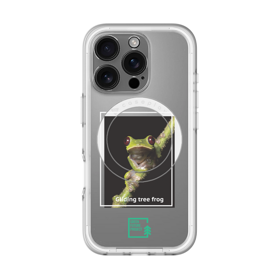 Slim Protection Premium Case with MagSafe［ Green Future Project - Gliding tree frog ］