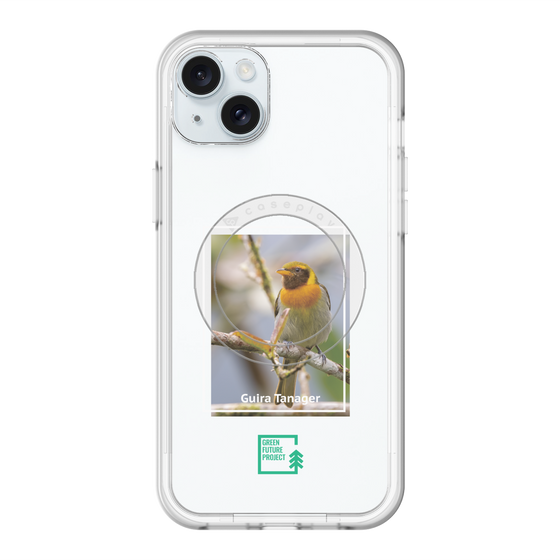 Slim Protection Premium Case with MagSafe［ Green Future Project - Guira Tanager ］