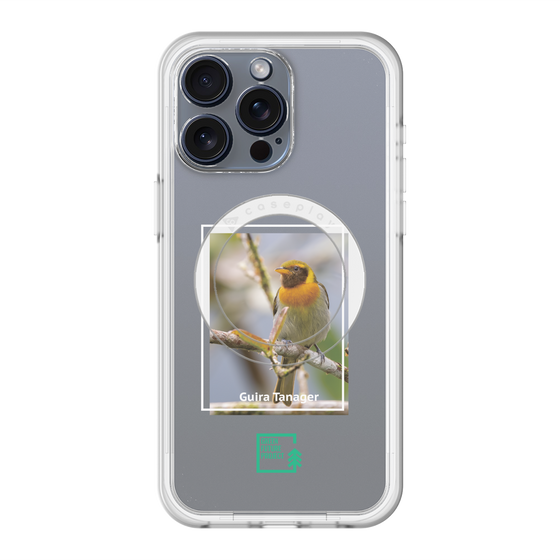 Slim Protection Premium Case with MagSafe［ Green Future Project - Guira Tanager ］
