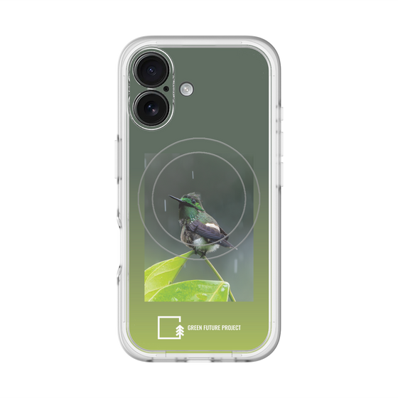 Slim Protection Premium Case with MagSafe［ Green Future Project - Butterfly Coquette ］