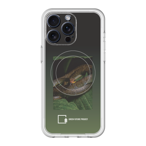 Slim Protection Premium Case with MagSafe［ Green Future Project - Chironius ］