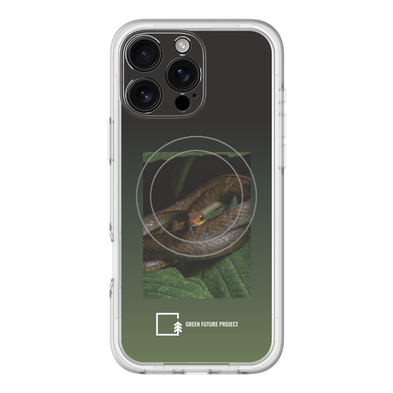 Slim Protection Premium Case with MagSafe［ Green Future Project - Chironius ］