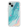 Slim Protection Premium Case with MagSafe［ Color Rain - Original - Serene Wave ］
