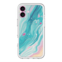Slim Protection Premium Case with MagSafe［ Color Rain - Original - Serene Wave ］