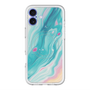 Slim Protection Premium Case with MagSafe［ Color Rain - Original - Serene Wave ］