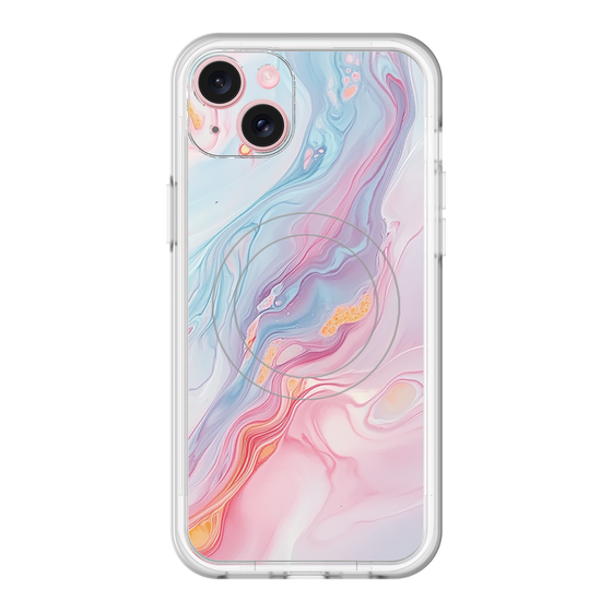 Slim Protection Premium Case with MagSafe［ Color Rain - Original - Dream Veil ］