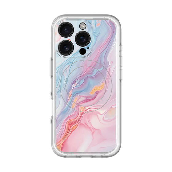 Slim Protection Premium Case with MagSafe［ Color Rain - Original - Dream Veil ］