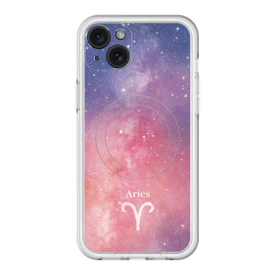 Slim Protection Premium Case with MagSafe［ STARRY SIGNS - Original - Aries ］