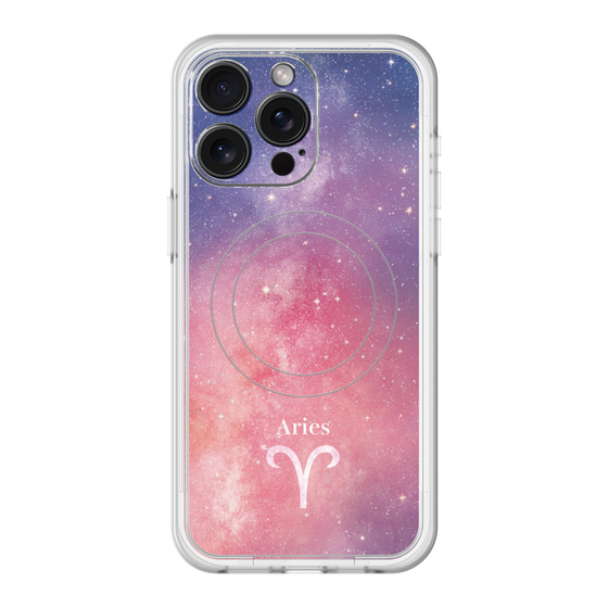 Slim Protection Premium Case with MagSafe［ STARRY SIGNS - Original - Aries ］