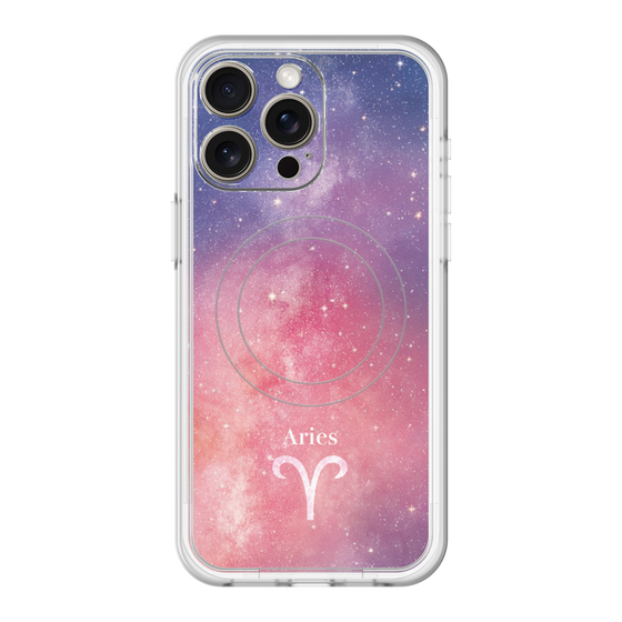Slim Protection Premium Case with MagSafe［ STARRY SIGNS - Original - Aries ］