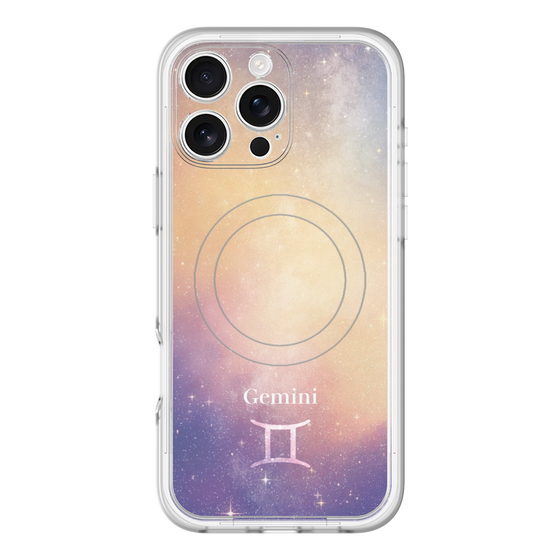 Slim Protection Premium Case with MagSafe［ STARRY SIGNS - Original - Gemini ］