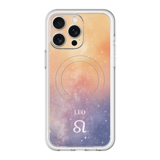 Slim Protection Premium Case with MagSafe［ STARRY SIGNS - Original - Leo ］