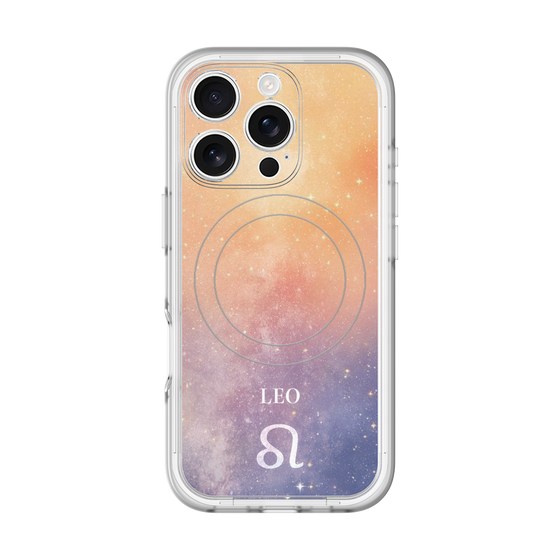 Slim Protection Premium Case with MagSafe［ STARRY SIGNS - Original - Leo ］