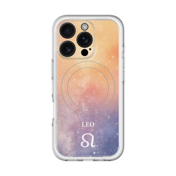 Slim Protection Premium Case with MagSafe［ STARRY SIGNS - Original - Leo ］