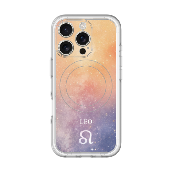 Slim Protection Premium Case with MagSafe［ STARRY SIGNS - Original - Leo ］