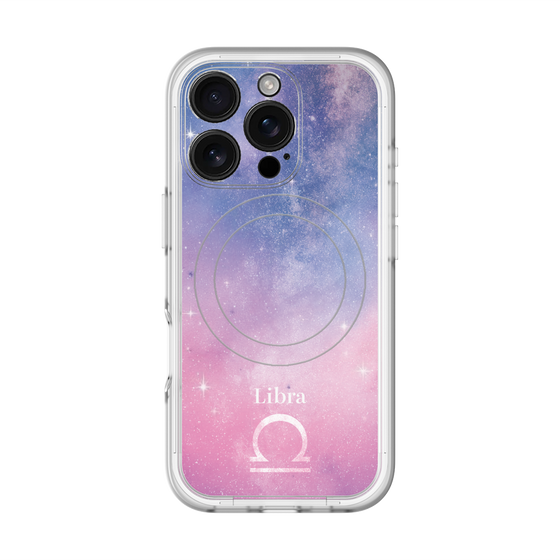 Slim Protection Premium Case with MagSafe［ STARRY SIGNS - Original - Libra ］