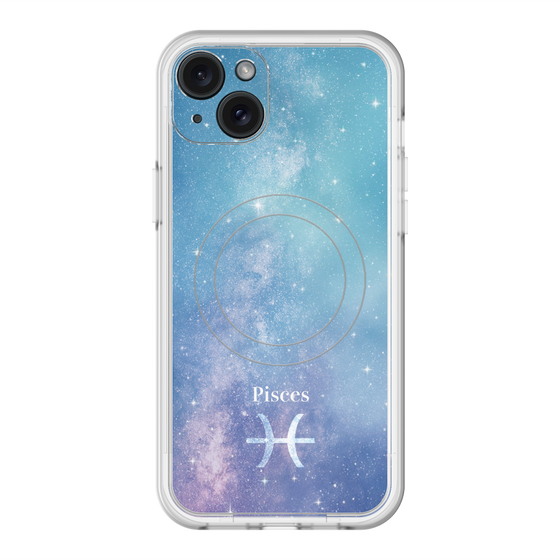 Slim Protection Premium Case with MagSafe［ STARRY SIGNS - Original - Pisces ］