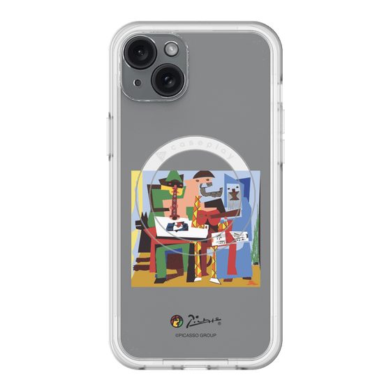 Slim Protection Premium Case with MagSafe［ PICASSO - Three Musicians ］