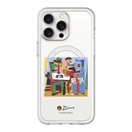 Slim Protection Premium Case with MagSafe［ PICASSO - Three Musicians ］