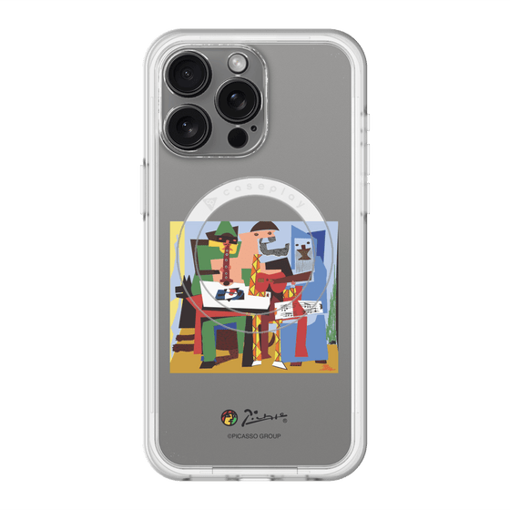 Slim Protection Premium Case with MagSafe［ PICASSO - Three Musicians ］